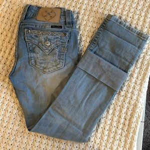 Miss me distressed crop jeans